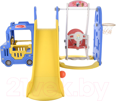 Горка-комплекс Pituso Cute Truck / UN-BS01-blue