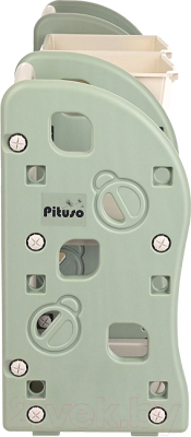 Стеллаж игровой Pituso UN-SJ36-green