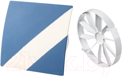 Вентилятор накладной Awenta System+ Turbo 100W / KWT100W-PEDM100-ZZ100 - фото