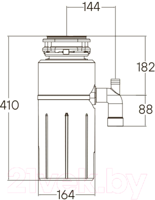 Измельчитель отходов Paulmark Intenso I-PRO 1000