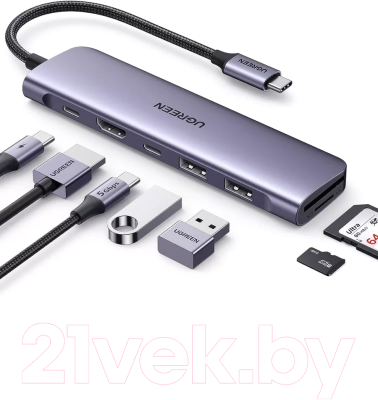 Док-станция для ноутбука Ugreen CM195 / 15214