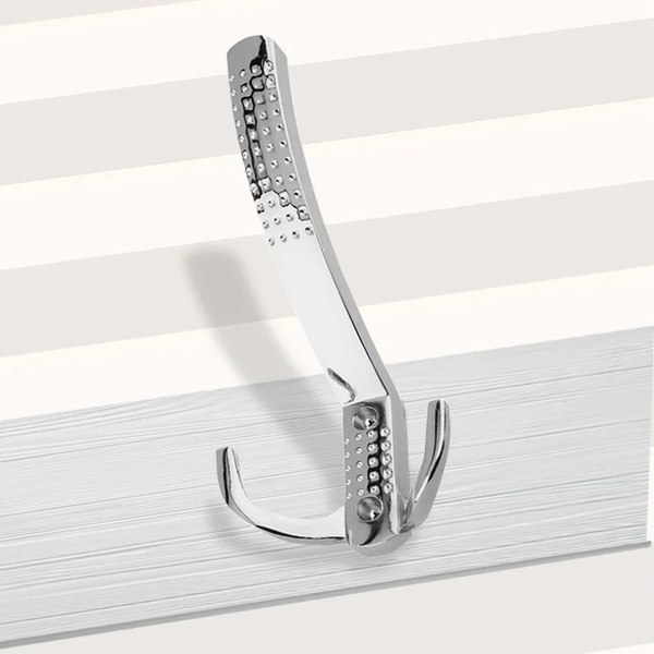 Крючок для одежды Trodos ZY-212А 3-рожковый сплав ЦАМ