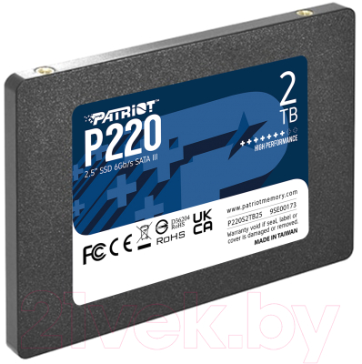 SSD диск Patriot P220 2TB (P220S2TB25)