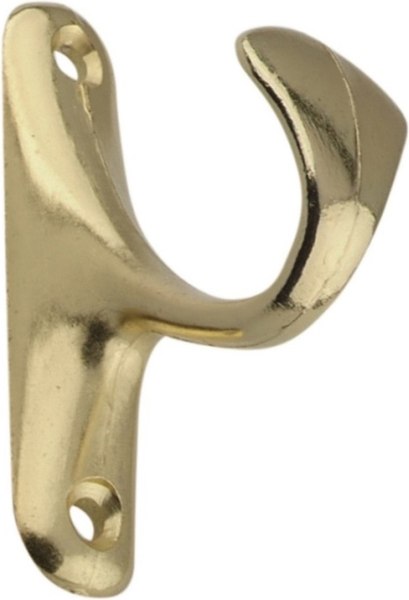 Крючок для одежды Trodos ZY-214 1-рожковый сплав ЦАМ - фото