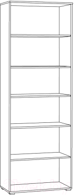 Шкаф с витриной Mobi Остин 16.394.02 (серый графит 0162 РЕ/дуб золотой craft/графит ZB 856-2 ПВХ)