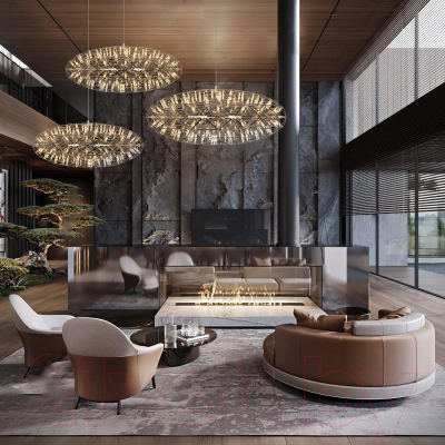 Потолочный светильник Loftit Raimond 1898/500 Chrome