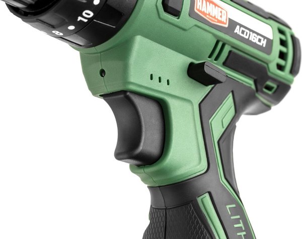 Аккумуляторная дрель-шуруповерт Hammer ACD16CH