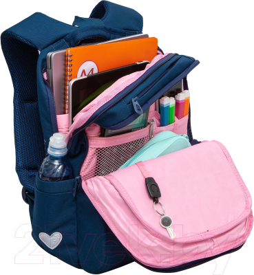 Школьный рюкзак Grizzly RG-466-1