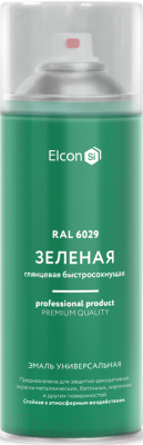 Эмаль Elcon Универсальная акриловая RAL 6029 глянцевый - фото