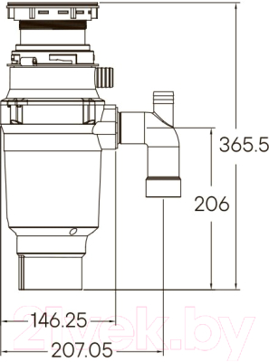 Измельчитель отходов Paulmark Intenso I-400