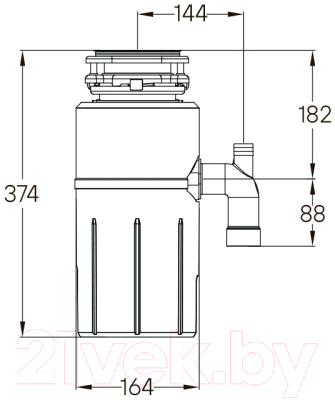 Измельчитель отходов Paulmark Intenso I-500