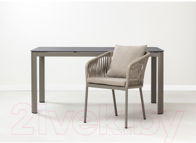 Обеденный стол Bergenson Bjorn Leif / BB0000469 (серый/бежевый)