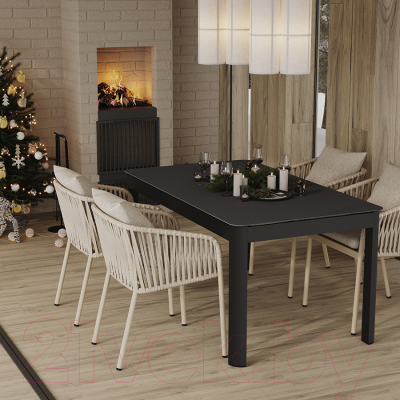 Обеденный стол Bergenson Bjorn Leif / BB0000468 (темно-серый)