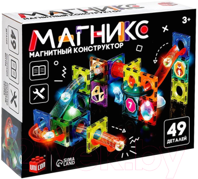 Конструктор магнитный Unicon Магникс / 9444940 - фото