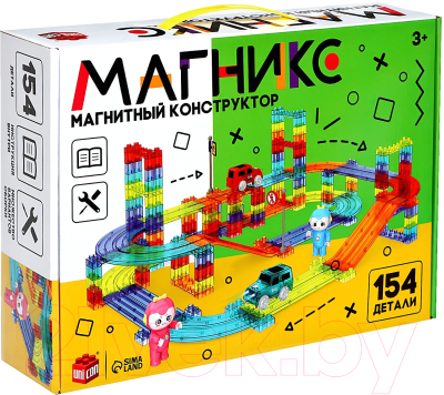 Конструктор магнитный Unicon Магникс / 9444946 - фото