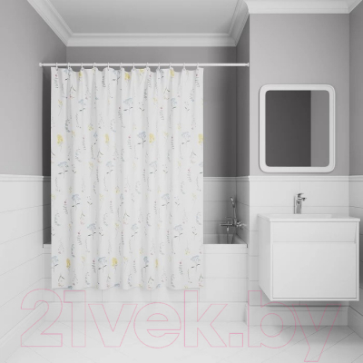 Шторка-занавеска для ванны IDDIS BF02P18i11