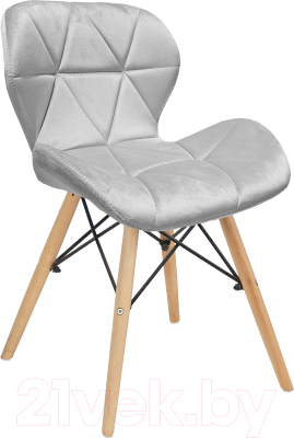 Стул Mio Tesoro Лацио SC-026 (светло-серый/дерево) - фото