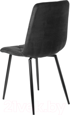 Стул Mio Tesoro Тренто DC-146 (графит/черный)