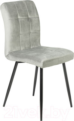 Стул Mio Tesoro Вивьен DC-140 (серый/черный) - фото