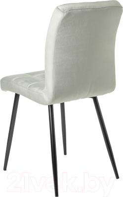 Стул Mio Tesoro Вивьен DC-140 (серый/черный)