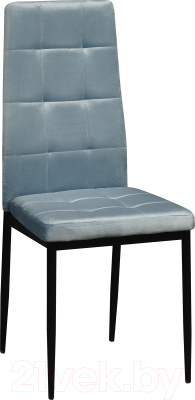 Стул Mio Tesoro Джия DC-060KD (светло-серый/черный) - фото