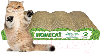 Когтеточка Homecat Мятная волна свежая 5 баллов / 80859