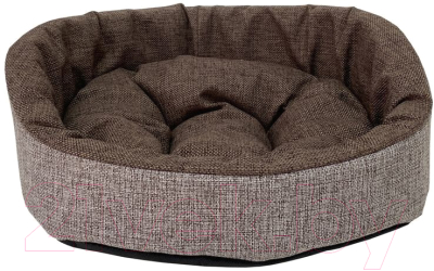 Лежанка для животных Homepet №3 82793 (57x45x17см, коричневый) - фото