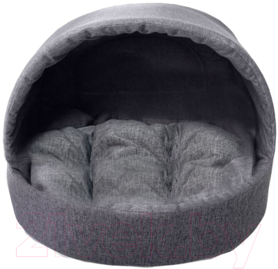 Домик для животных Homepet №2 82844 (44x44x36см, графит) - фото