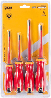 Набор отверток КВТ Слим НИО-2204 / 88931 - фото