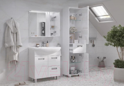 Шкаф-пенал для ванной Volna Joli 40 (напольный)