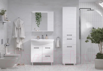 Шкаф-пенал для ванной Volna Joli 40 (напольный)