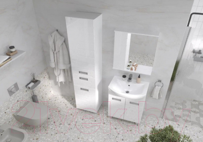 Шкаф-пенал для ванной Volna Joli 40 (напольный)