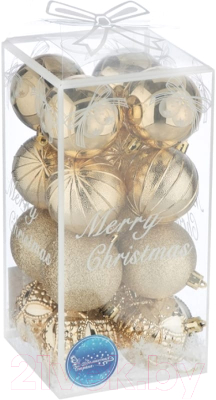 Набор шаров новогодних Волшебная страна SYQA-0123216 / 106328 - фото