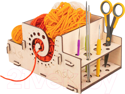 Органайзер для хранения Woody Держатель пряжи Петельки Тип 2 / 06237 - фото