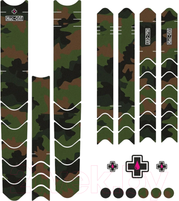 Защитная пленка для велосипеда Muc-Off Frame Protection Kit Dh/Enduro/Trail Camo 20318 - фото