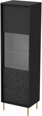 Шкаф с витриной Halmar Bullet W-1 - фото