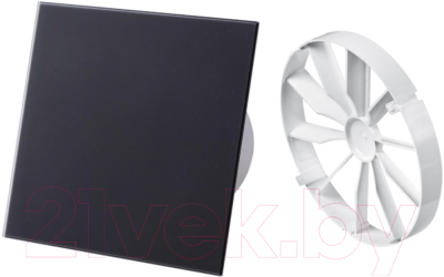 Вентилятор накладной Awenta System+ Turbo 125CTR / KWT125CTR-PTGB125M-ZZ125 - фото