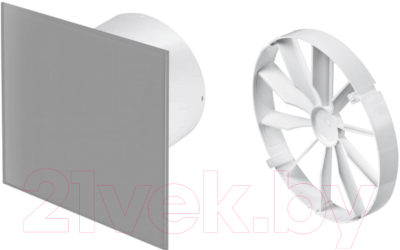 Вентилятор накладной Awenta System+ Turbo 125T / KWT125T-PTGG125M-ZZ125 - фото