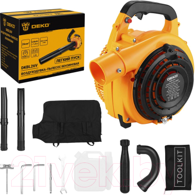 Воздуходувка бензиновая Deko DKBL26V / 063-4367