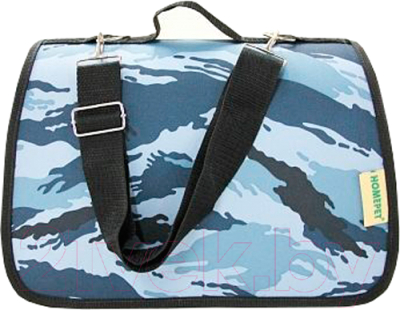 Сумка для животных Homepet №4 71400 (48x31x28см, камуфляж серый) - фото