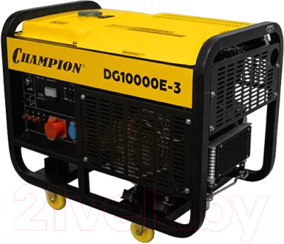 Дизельный генератор Champion DG10000E-3 - фото