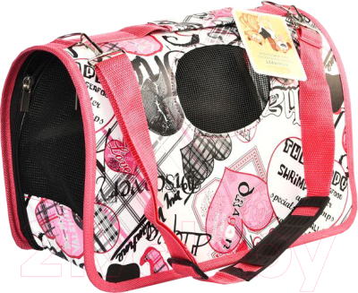 Сумка для животных Homepet Граффити / 81308 (37x19x23см) - фото