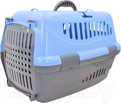 Переноска для животных Homepet 75222 (48x32x32см, голубой) - фото