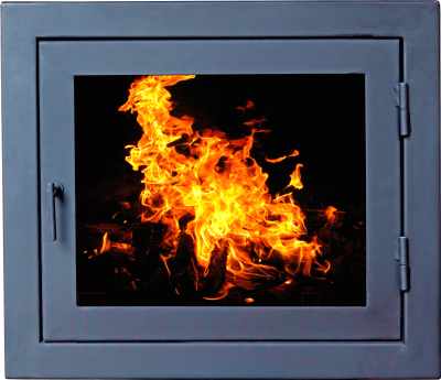 Печь-каменка КомфортПром Чугун Панорама Закрытая Каменка 112211763