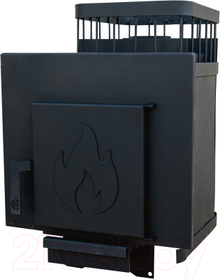 Печь-каменка КомфортПром Сталь стальная дверь огонек 102211758 - фото