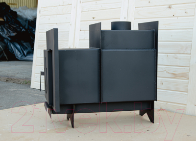 Печь-каменка КомфортПром Сталь стальная дверь огонек 102211758