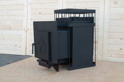 Печь-каменка КомфортПром Сталь стальная дверь огонек 102211758