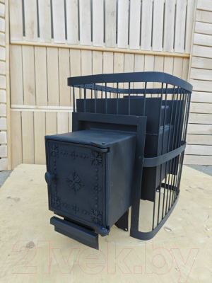 Печь-каменка КомфортПром Чугунная дверь 112211759