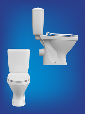 Унитаз напольный Cersanit Melar 031 3/6 DPL EO / 64234