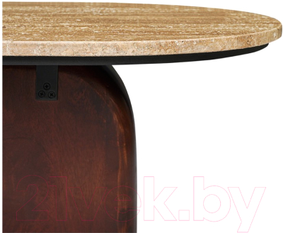 Журнальный столик Bergenson Bjorn Torhill / BB0000304 (бежевый/орех)